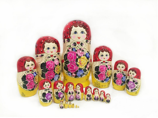 Matryoshka traditional 20 doll