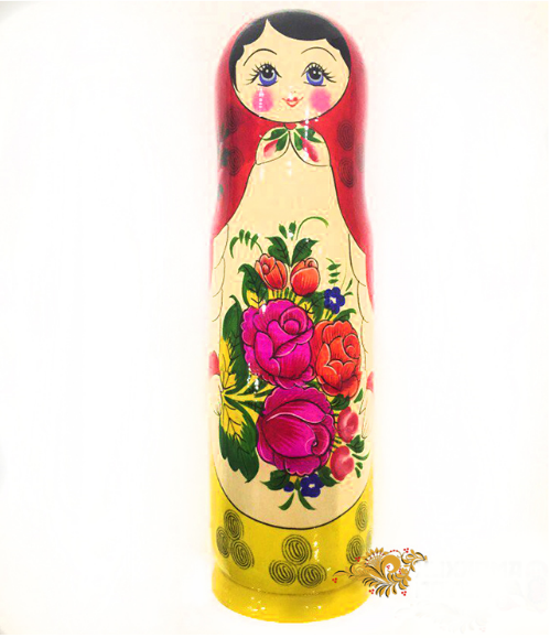 Matryoshka traditional damask at 0.7