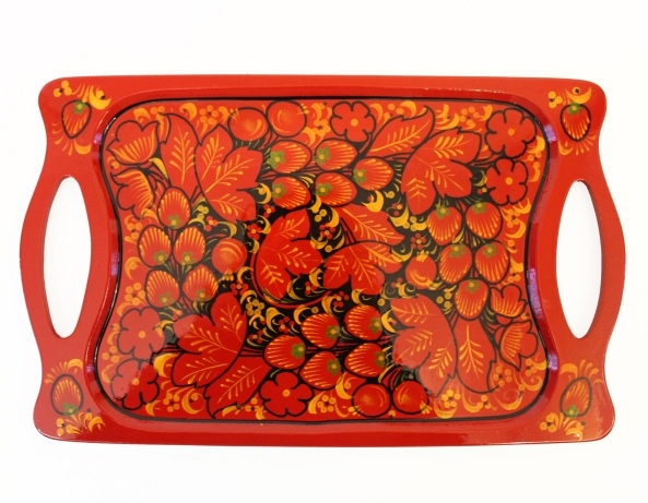 Rectangular tray