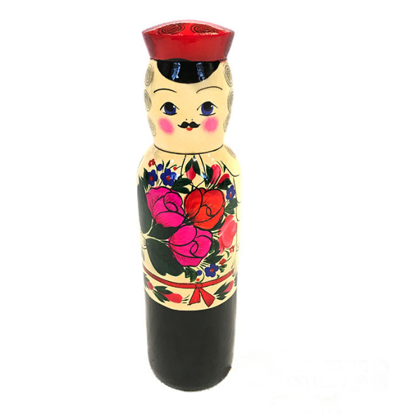 Matryoshka bottle "Vanka" by 0.5