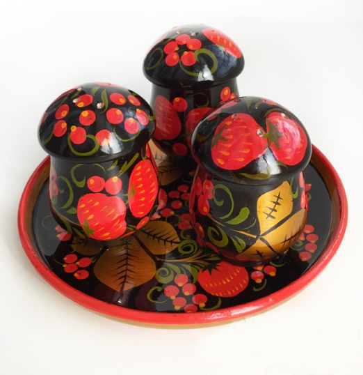Set of salt shakers "Mushrooms"