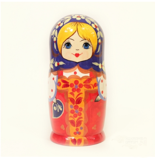 Doll "the Red sarafan" 5 dolls
