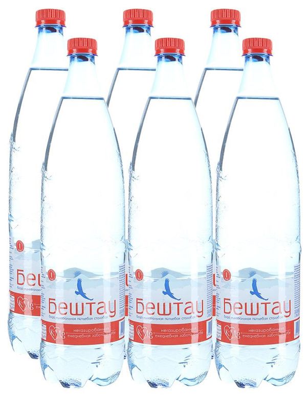 Trinkwasser Beshtau - mit Gas / ohne Gas