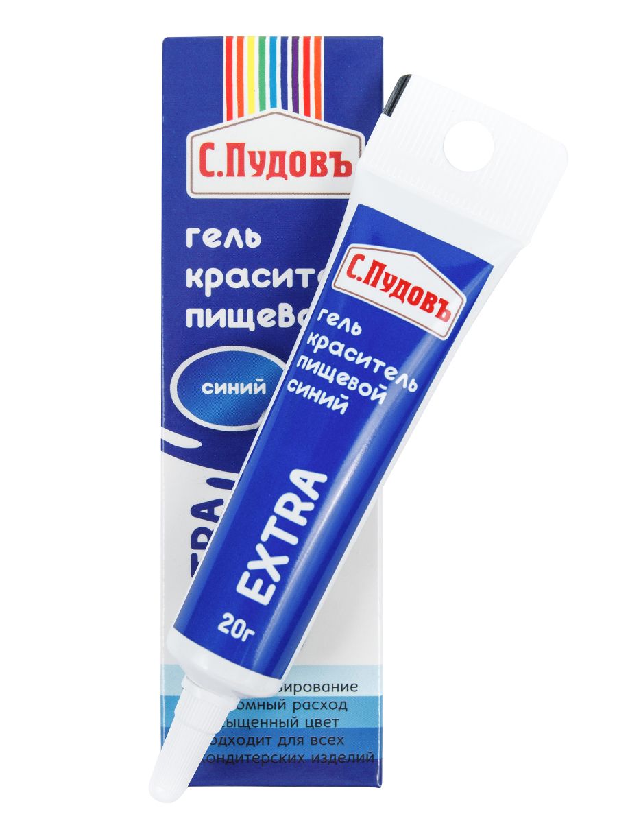 S.Pudov / Food color gel, blue 20 g