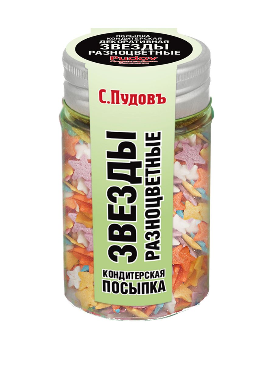 S.Pudov / Spreading "Stars" multicolored 40 g