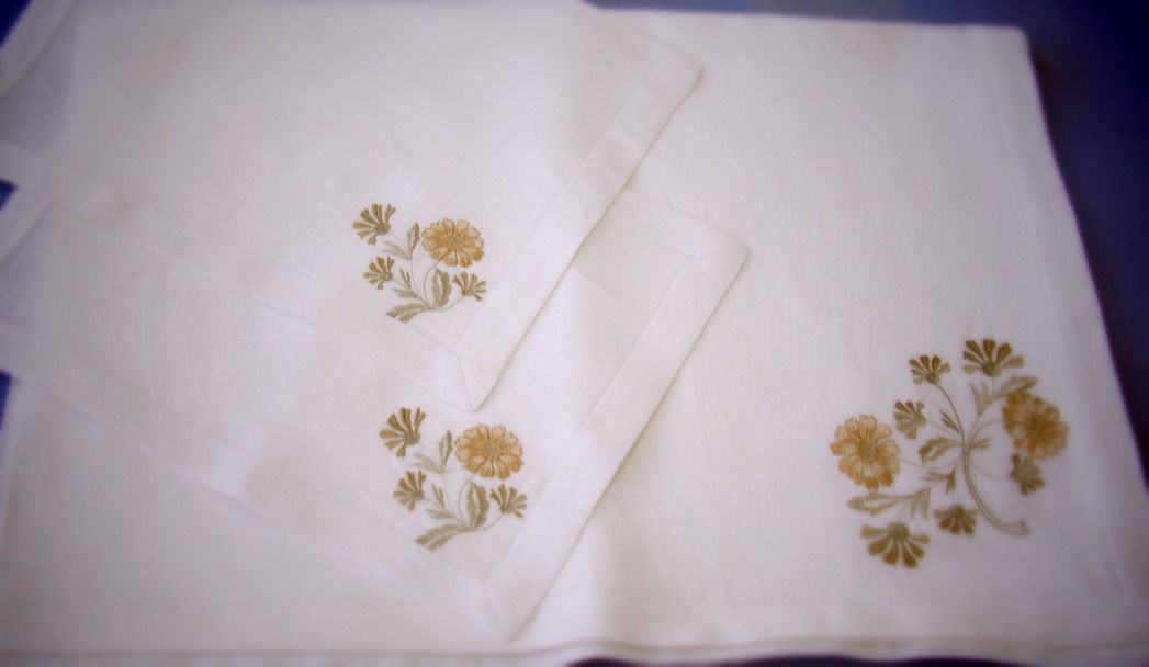 Serviettes de table en lin