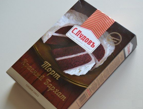 S.Pudov / Mix for baking "Cake" Red Velvet 400 g