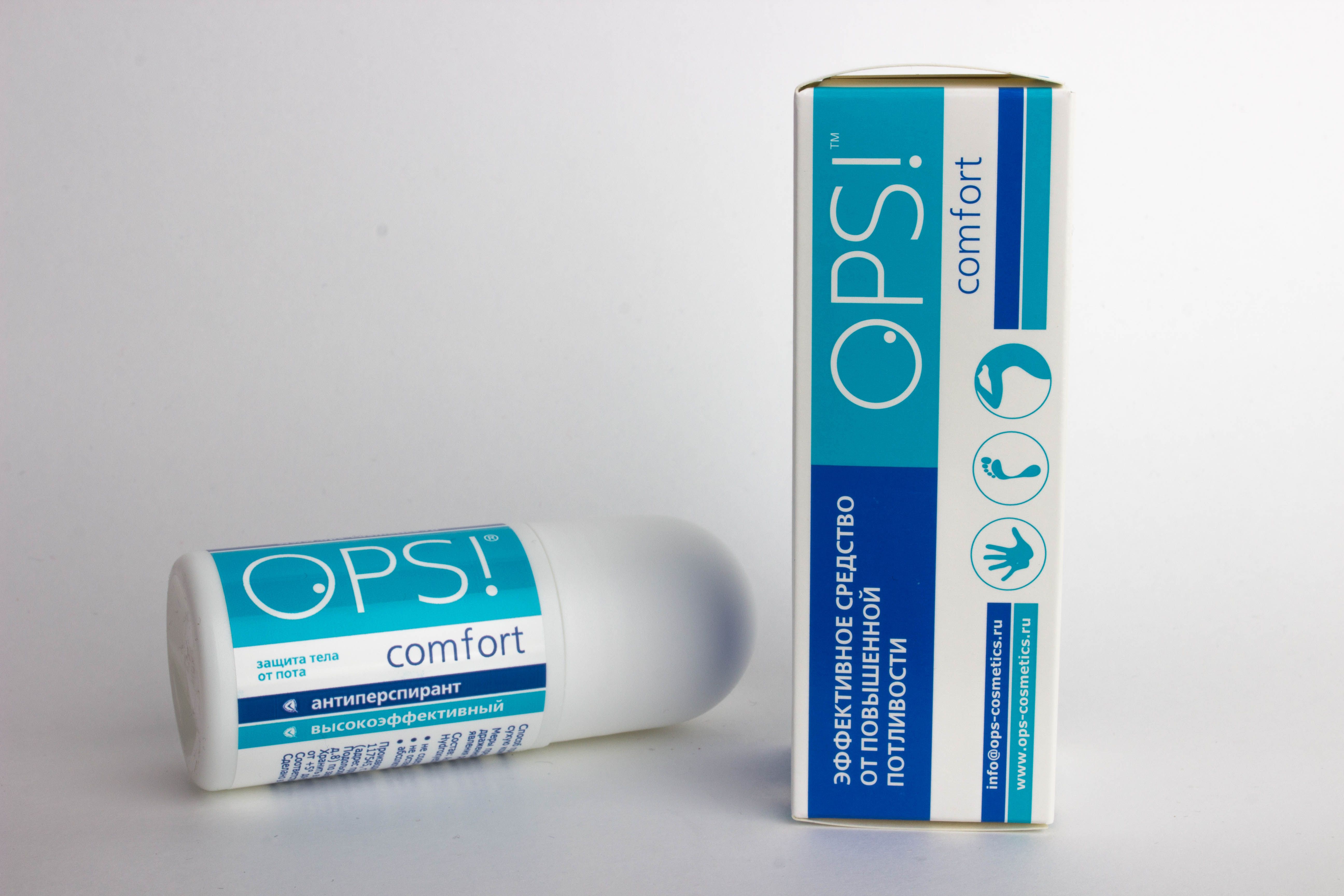Antitranspirant OPS! KOMFORTROLLE. 50 ml