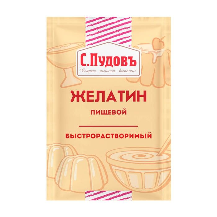 S.Pudov / Instant food gelatin 10 g