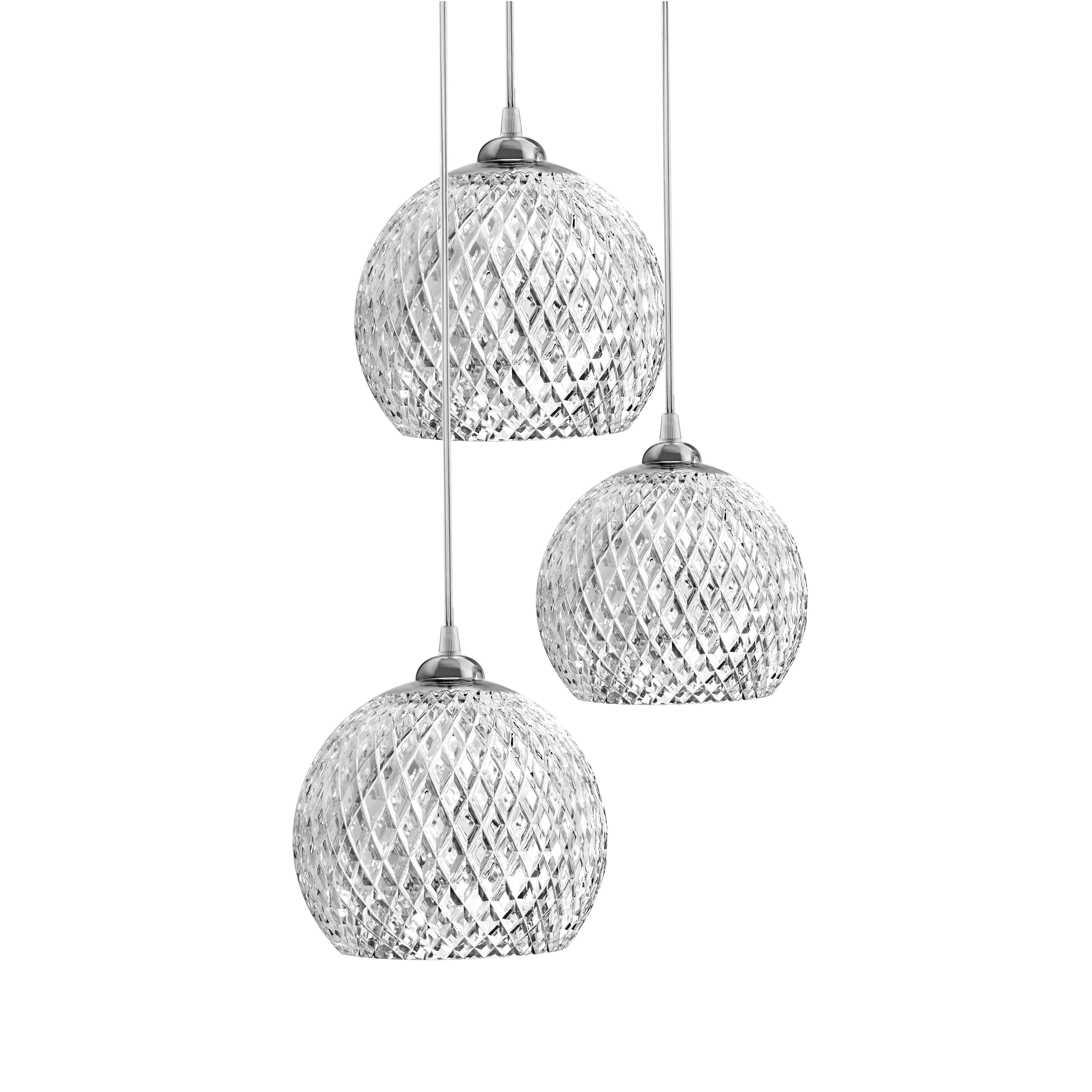 Dyatkovo Crystal Factory / Lamp "Manhattan -3"