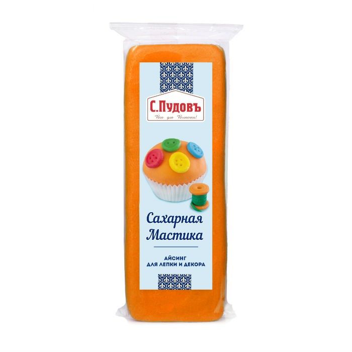 S.Pudov / Orange sugar mastic 100 g