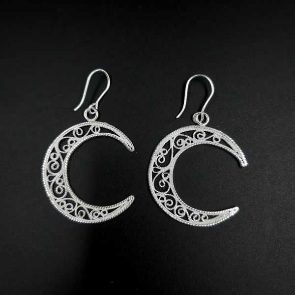 Earrings "Moon"