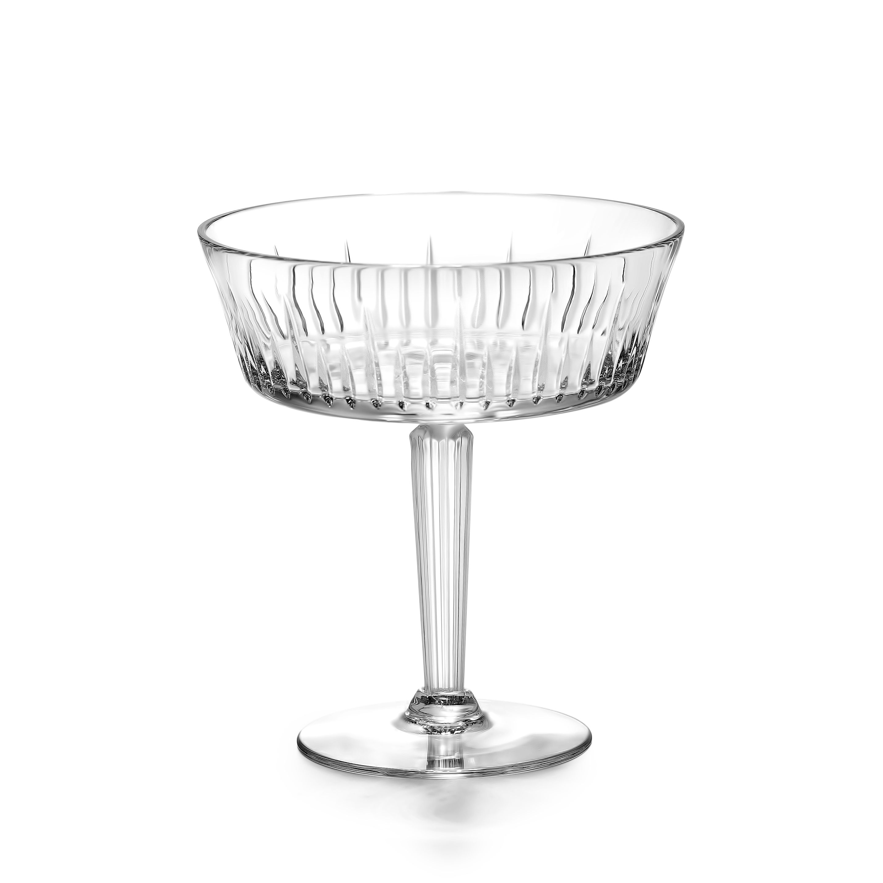 Dyatkovo Crystal Factory / Vase for table setting "Breeze", on a leg