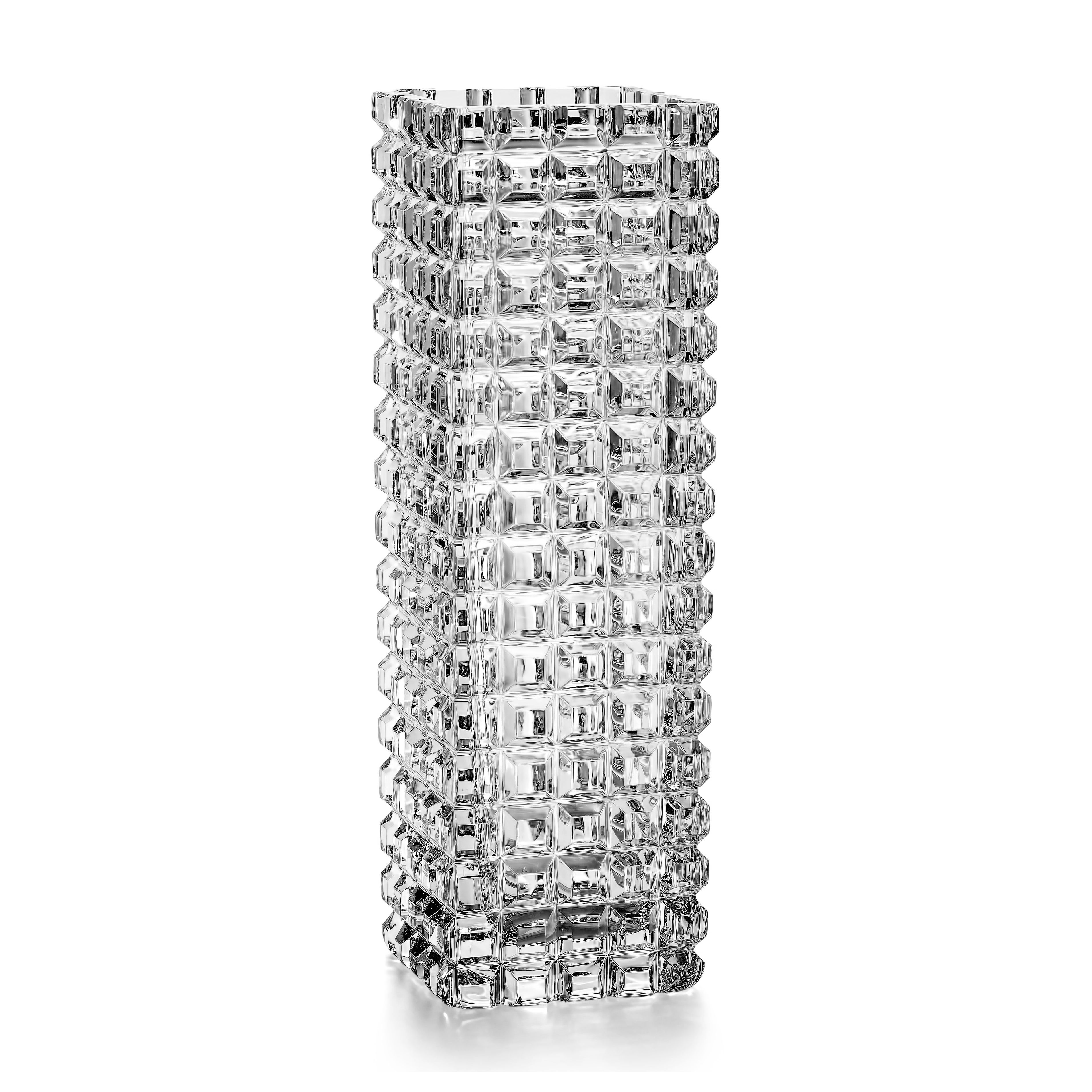 Dyatkovo Crystal Factory / Flower Vase "New York"
