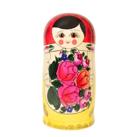9 traditional matryoshka dolls