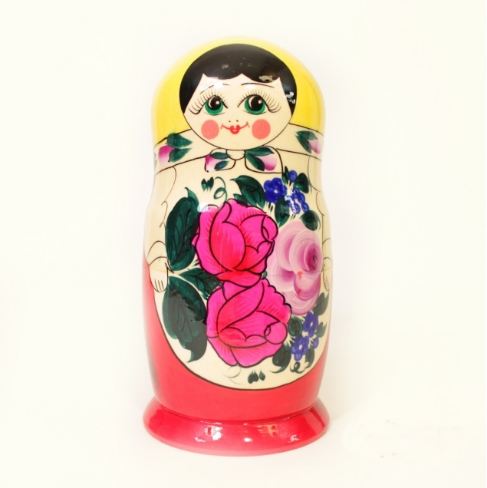 8 traditional matryoshka dolls