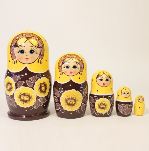 Matryoshka Polyushko 5 dolls