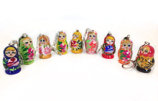 Keychain "Matryoshka" 2 pieces