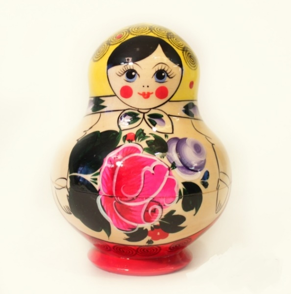 Matryoshka traditional "Flashlight" 10 dolls