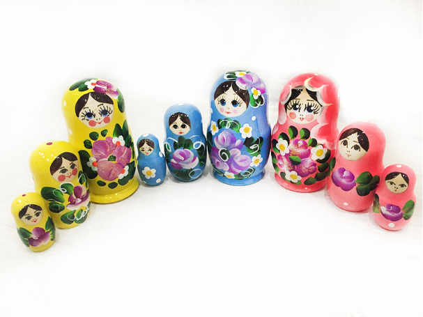 Matryoshka "Maidan original" 3 dolls