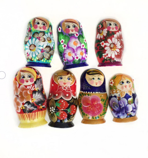 Magnet "Matryoshka" 2 pieces